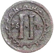 2 Pfennig - George William of Brandenburg, Germany, 1620 reverse image