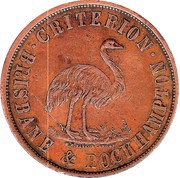 1 Penny - Stewart and Hemmant Brisbane and Rockhampton; Queensland obverse image