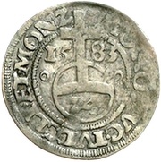 1 Groschen - William V of Jülich-Kleve-Berg, Germany, 1580-1591 reverse image