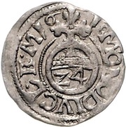 1 Groschen - George William of Brandenburg, Germany, 1618 reverse image