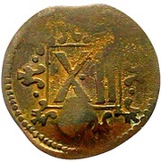 12 Pfennig - Frederick William of Brandenburg, Germany, 1655-1663 reverse image
