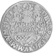 ¼ Thaler - John William of Jülich-Kleve-Berg, Germany, 1592-1599 reverse image