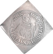 2 Thalers - John William I Klippe obverse image