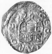 Denier - Gebhard III et empereur Henri III obverse image