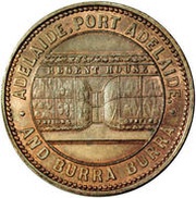 ½ Penny Crocker and Hamilton - Adelaide; South Australia obverse image