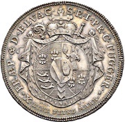 1 Thaler - Anthony Ignatius of Fugger-Glött Konventionstaler, Germany, 1786 reverse image