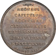 1 Thaler - Sede Vacante obverse image