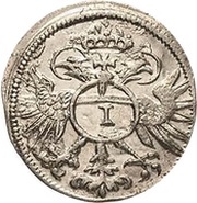1 Kreuzer, Germany, 1639-1655 reverse image