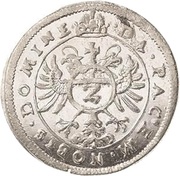 2 Kreuzer, Halbbatzen, Germany, 1632-1634 reverse image