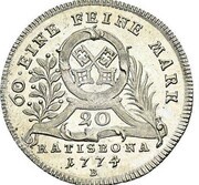 20 Kreuzer obverse image