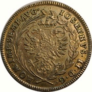 20 Kreuzers Konventionskreuzer, Germany, 1774-1775 reverse image