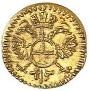 1⁄16 Ducats, Germany, 1750 reverse image