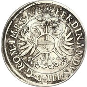 ¼ Thaler, Germany, 1644-1647 reverse image