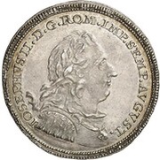 ½ Thaler, Germany, 1781 reverse image