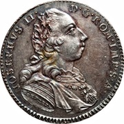 ½ Thaler, Germany, 1782 reverse image