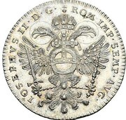 ½ Thaler ½ Konventionstaler, Germany, 1784 reverse image