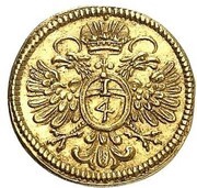 ¼ Ducat, Germany, 1711-1740 reverse image