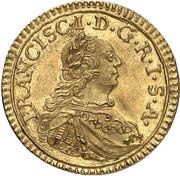 ¼ Ducat, Germany, 1745 reverse image