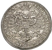 1 Thaler, Germany, 1626-1627 reverse image