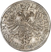 1 Thaler, Germany, 1664-1672 reverse image