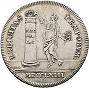 1 Thaler, Germany, 1763 reverse image