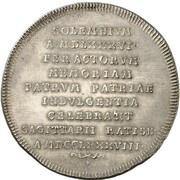 1 Thaler, Germany, 1788 reverse image