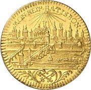 ½ Ducat obverse image