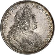 2 Thalers, Germany, 1711-1740 reverse image