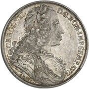 2 Thalers, Germany, 1740-1745 reverse image