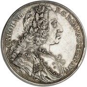 2 Thalers, Germany, 1742 reverse image