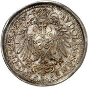3 Guldenthaler, Germany, 1595 reverse image