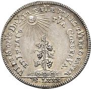 1 Ducat Silver pattern strike; Reformation, Germany, 1742 reverse image