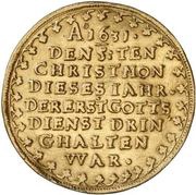2 Ducats Trinity church, Germany, 1631 reverse image