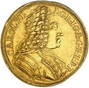 3 Ducats, Germany, 1711-1740 reverse image