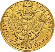 4 Ducats - Charles VI, Germany, 1711-1740 reverse image