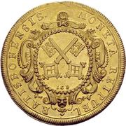 5 Ducats - Charles VII, Germany, 1740-1745 reverse image