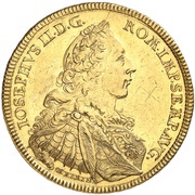 10 Ducats, Germany, 1766 reverse image