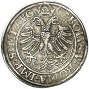 1 Guldentaler - Ulrich VI, Germany, 1546-1548 reverse image