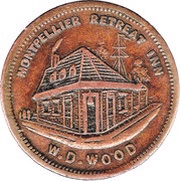 1 Penny - W.D. Wood Hobart, Tasmania obverse image