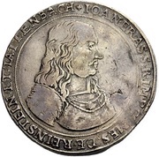 2 Thalers - John Erasmus of Tattenbach obverse image