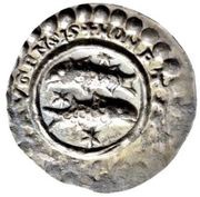 Denier Bracteate - Diethelm of Krenkingen, Germany, 1190-1200 reverse image
