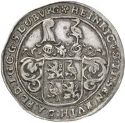 ¼ Thaler - Henry II Death obverse image