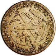 1 Penny - R. Henry Hobart; Tasmania obverse image