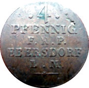 4 Pfennig - Henry LI, Germany, 1812 reverse image
