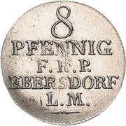 8 Pfennig - Henry LI, Germany, 1812 reverse image