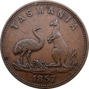1 Penny - Samuel Henry Tasmania obverse image