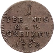 1 Pfennig - Henry XI reverse image
