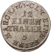 1⁄12 Thaler - Henry XI reverse image