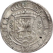 ⅔ Thaler - Henry I, Germany, 1679 reverse image
