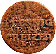 1 Pfennig - Henry XI reverse image